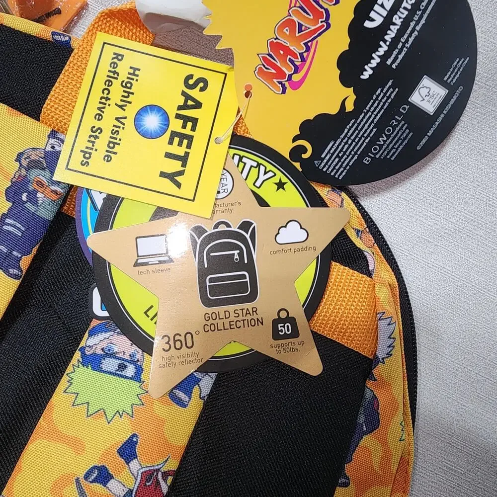 Naruto school backpack-New - Picture 2 of 6